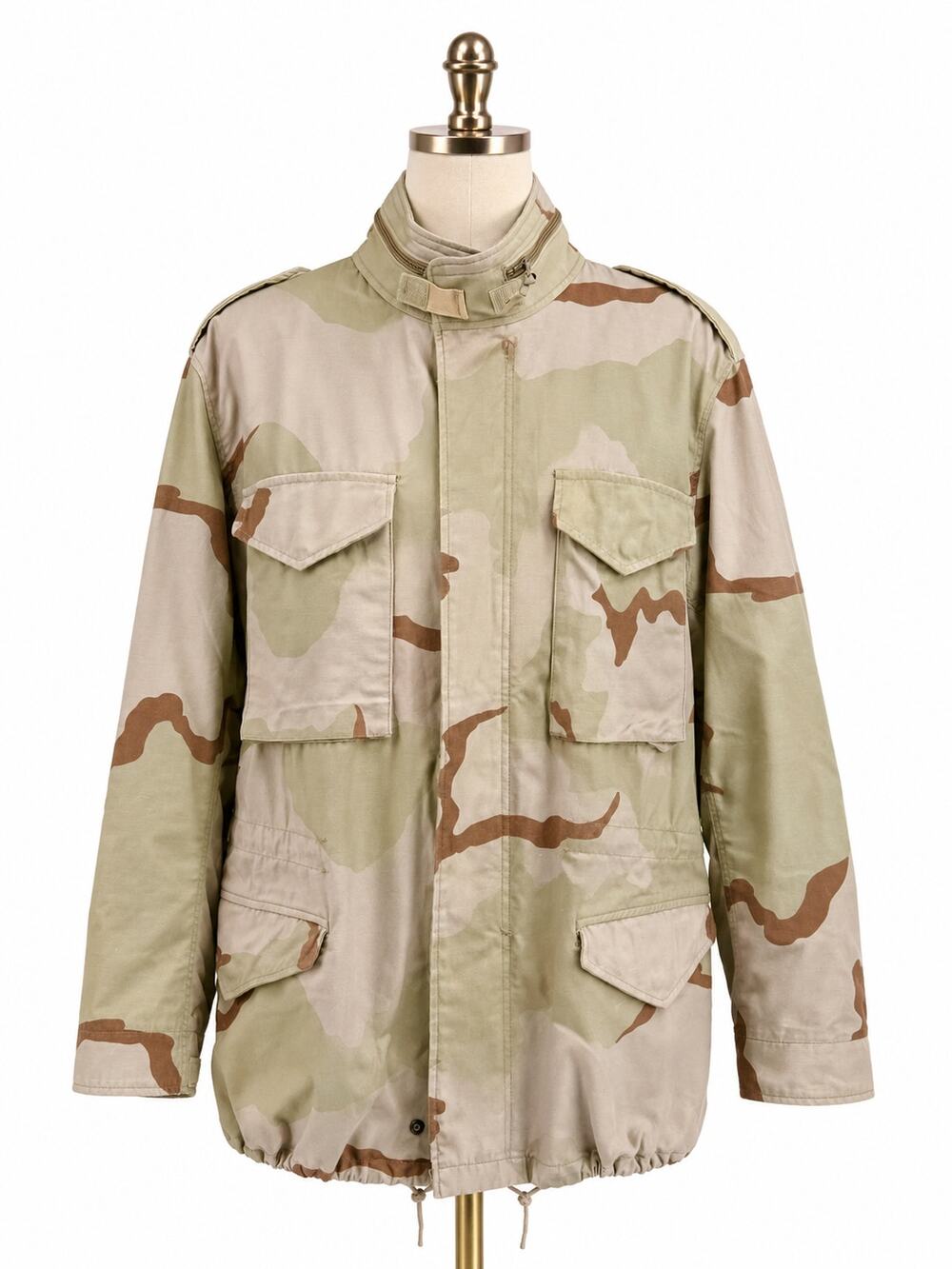 US Military Desert Camouflage Cold Weather Field Jacket Medium Regular